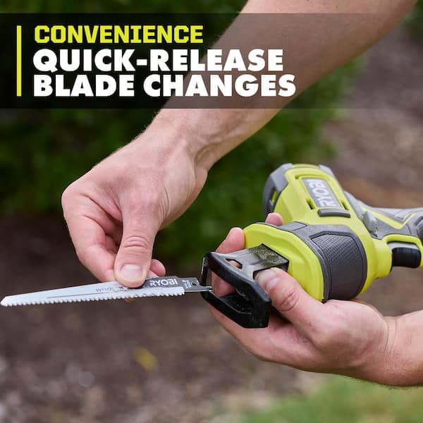 RYOBI ONE+ 18V Cordless One-Handed Reciprocating Saw (Tool Only