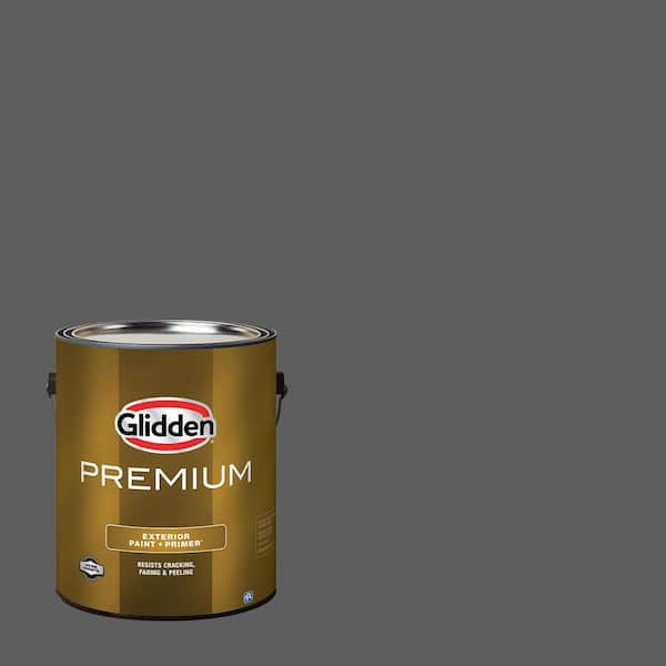 Glidden Premium 1 gal. PPG0996-7 Summer Shadow Satin Exterior Latex Paint
