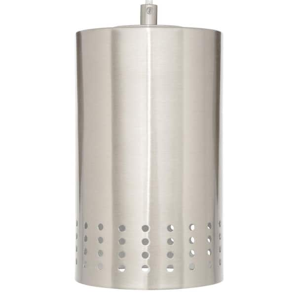 Westinghouse 1-Light Brushed Nickel Adjustable Mini Pendant with