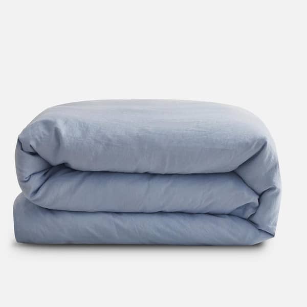 SIJO Sky Full/Queen French Linen Duvet Cover