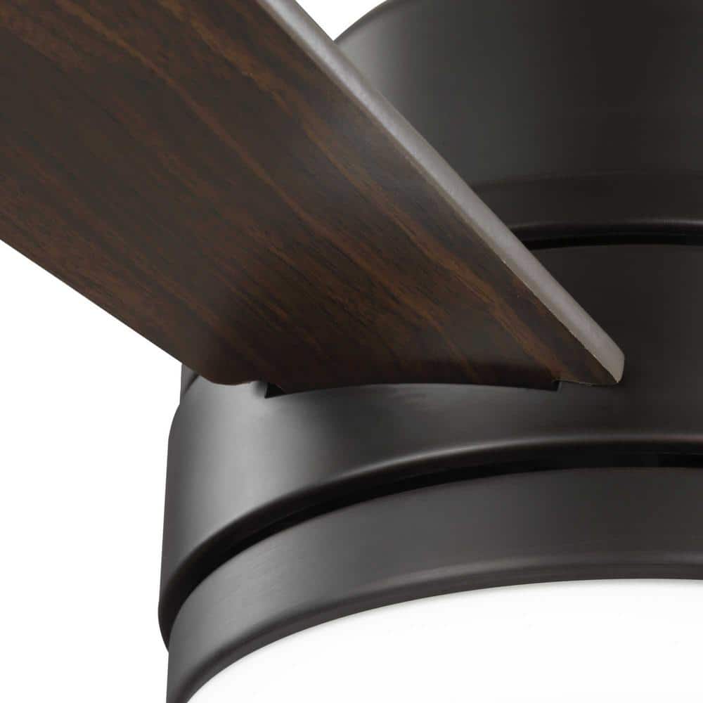 Trevina II 52" Architectural Bronze Ceiling Fan with LED Light