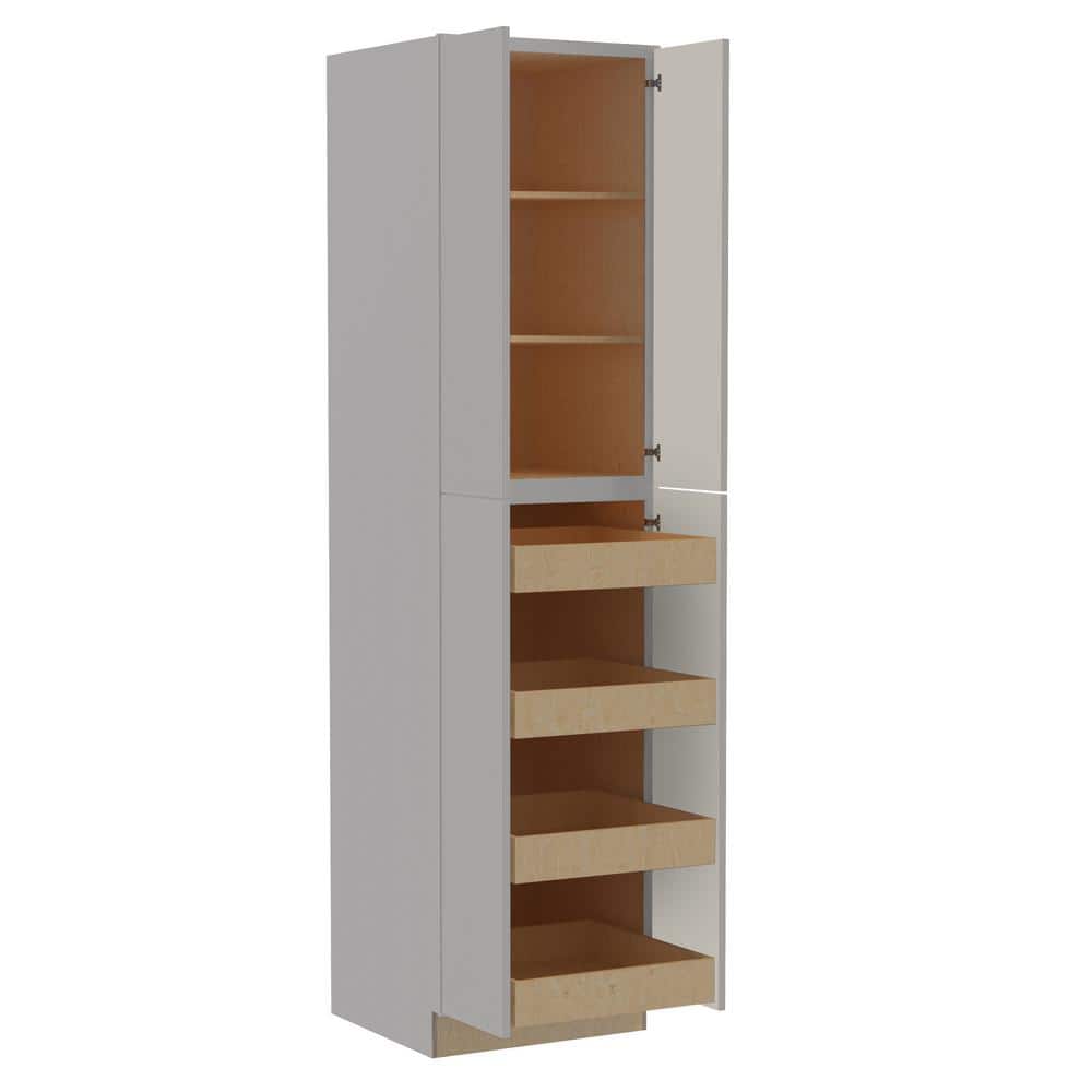 Hargrove 24 in. W x 24 in. D x 90 in. H Assembled Plywood Pantry Kitchen Ca
