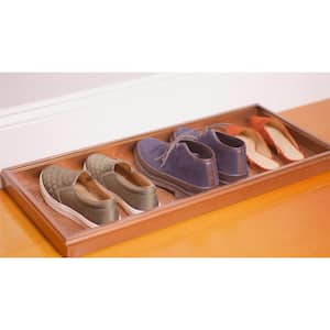 30 in. x 13 in. Medallions Boot Tray in Copper Finish for Boots, Shoes, Plants, Pet Bowls, and More