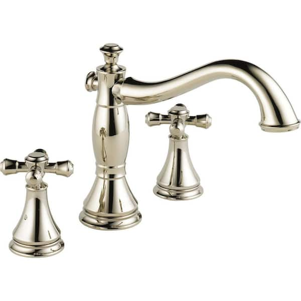 Delta Cassidy 2-Handle Deck-Mount Roman Tub Faucet Trim Kit in