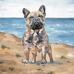 "Rookie We're Going Home" by Unframed Canvas Animal Art Print 48 in. x 48 in.