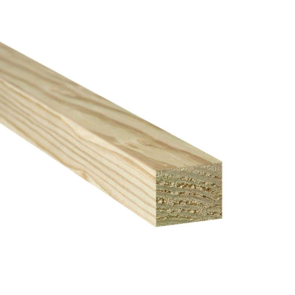 WeatherShield 2 In. X 2 In. X 12 Ft. #1 Eased-Edge Pressure-Treated ...