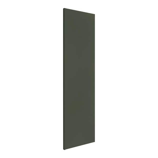 Avondale 24 in. W x 84 in. H Refrigerator End Panel in Fern Green