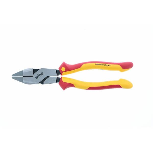 Wiha Insulated Industrial Series SoftGrip NE Style Lineman's Pliers