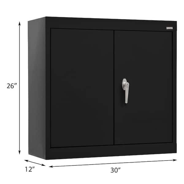 Sandusky 22-Gauge Steel 2-Shelf Wall Mounted Garage Storage