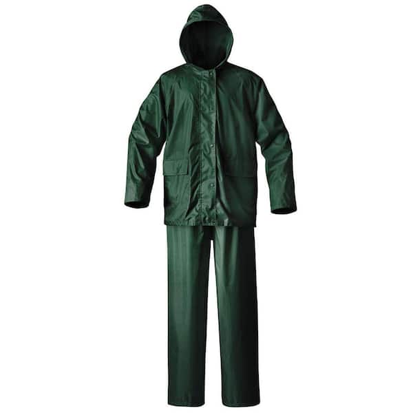 Mossi Mens Simplex 2X-Large Green Rainsuit