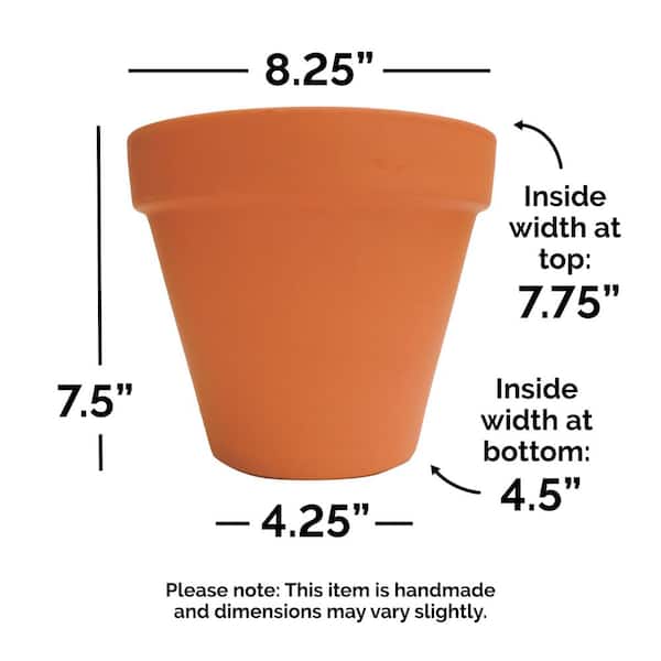 Pennington - 8 in. Medium Terra Cotta Clay Pot