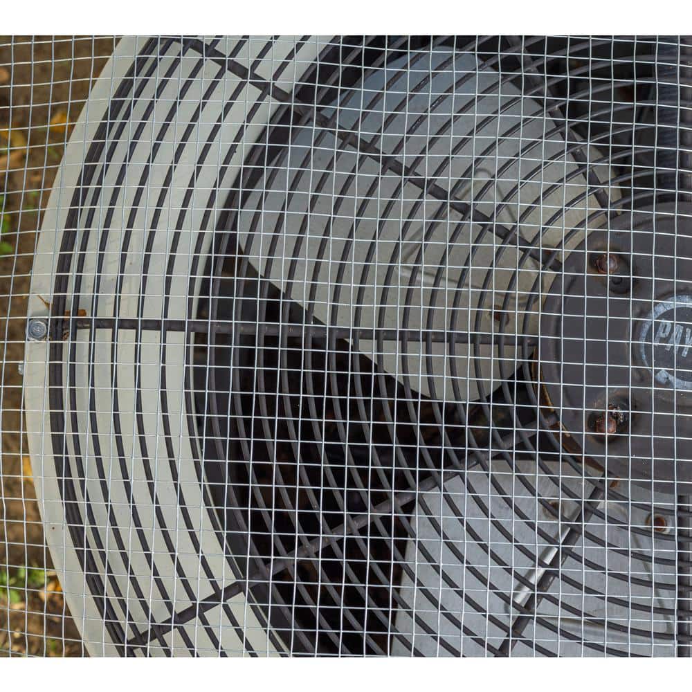 48 in. x 50 ft. Silver Galvanized Steel Hardware Cloth