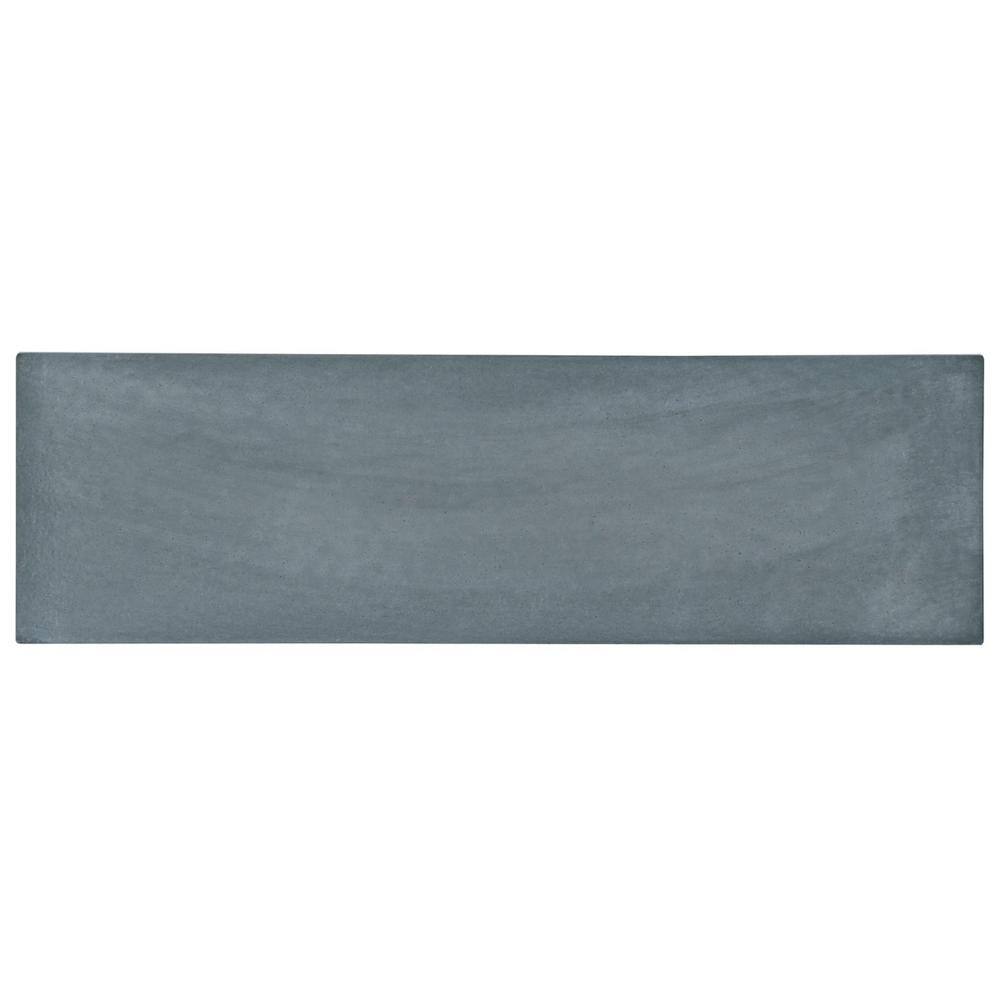 Vibe Teal 2.36 in. x 0.39 in. Matte Cement Subway Wall Tile Sample price history on PriceWatchPro