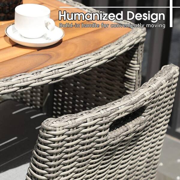 DW パフォーマンスシリーズ　3点　椅子とマット付き Amazon.com: Gizoon 3 Pieces Rocking Patio Bistro Set with