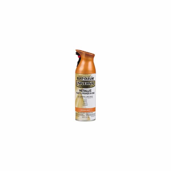 Rust-Oleum Universal 11 oz. All Surface Metallic Sienna Mist Spray Paint and Primer in One (6-Pack)