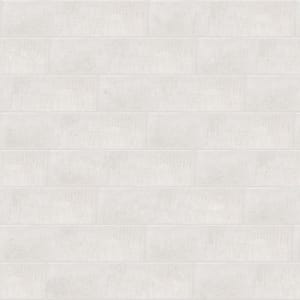Cambric Ivory 4 in. x 16 in. Textured Subway Ceramic Wall Tile (10.333 sq. ft./Case)