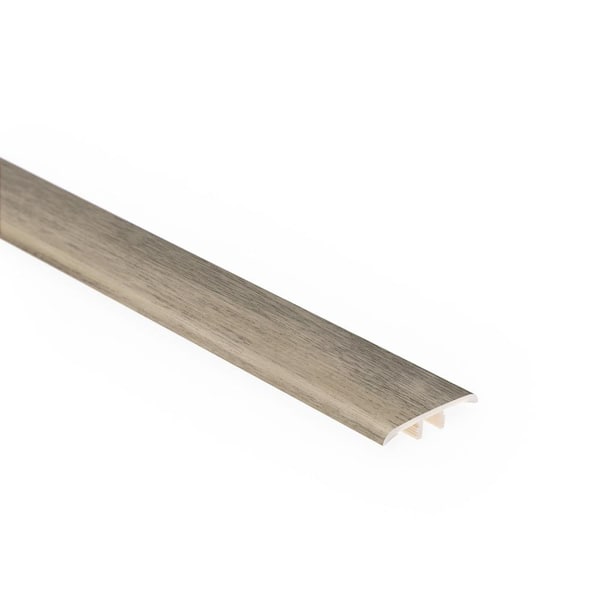 Shaw Wisteria Lambswool 1/8 in. T x 1-1/2 in. W x 94 in. L Vinyl Multi-Purpose Reducer Molding