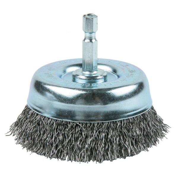 Lincoln Electric 2-1/2 in. Crimped Cup Brush