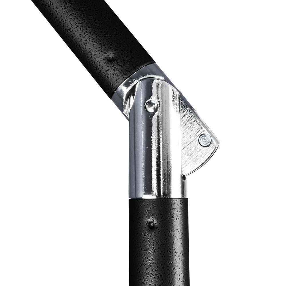 Granite Color 11 ft. Aluminum Market Umbrella with Auto Tilt