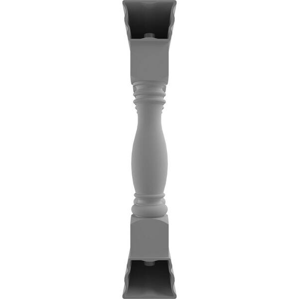 Ekena Millwork Fiberthane Embassy Balustrade 132 in. L x 32 in. H Fiberglass Railing Kit