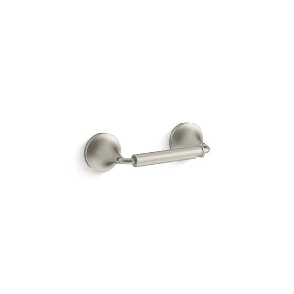 KOHLER Tone Pivoting Toilet Paper Holder in Vibrant Brushed Nickel