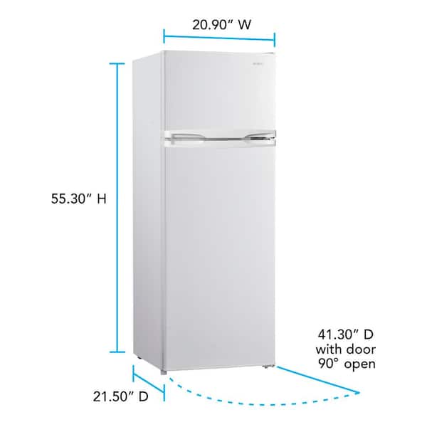 Avanti 7.5 cu. ft. Apartment Size Refrigerator, in White RA7501BW