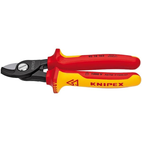 KNIPEX 6-1/2 in. Insulated Cable Cutters