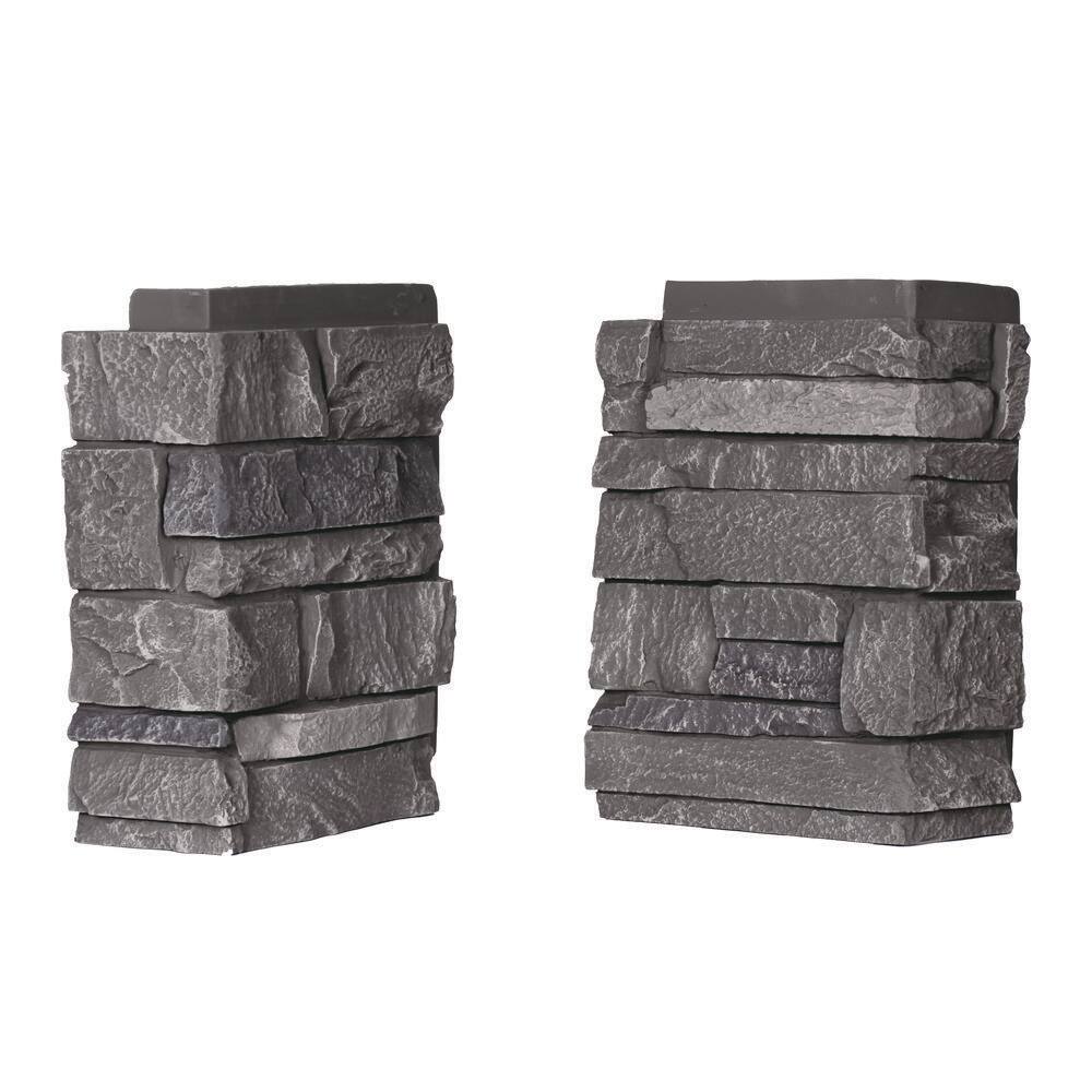 Polyurethane Faux Ledgestone Corners -Volcano Ash price history on PriceWatchPro