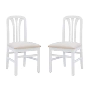 Everette White Gray Dining chair (2 pk)
