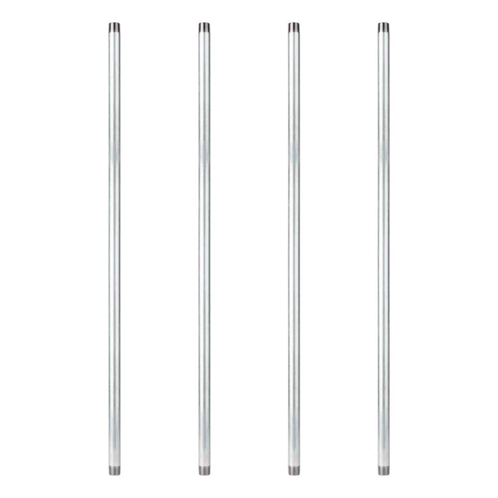 1 in. x 4 ft. Galvanized Steel Pipe (4-Pack) price history on PriceWatchPro