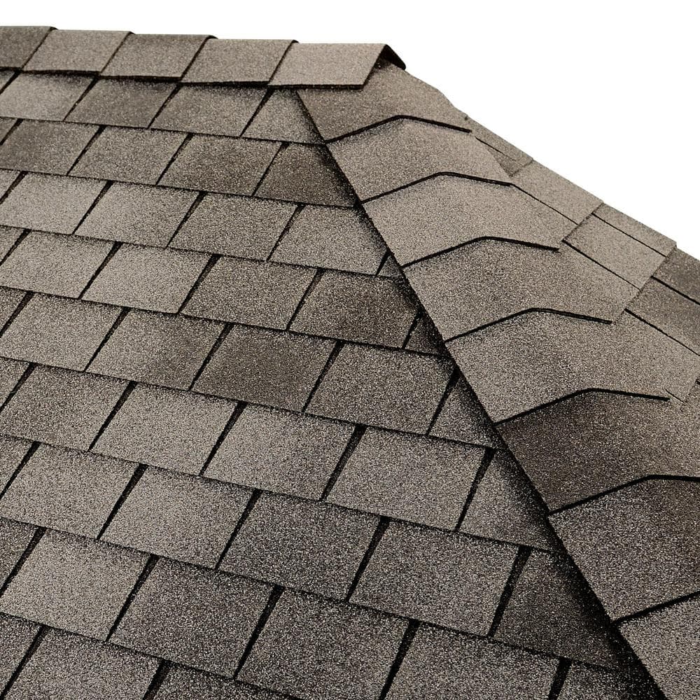 GAF Timbertex English Gray Double-Layer Hip and Ridge Cap