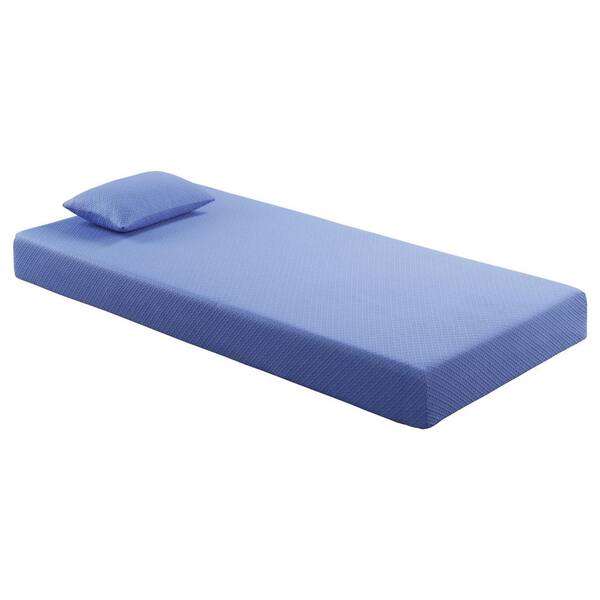 Tahanbath Full Firm 7in Twin Mattress and Pillow Set Breathable