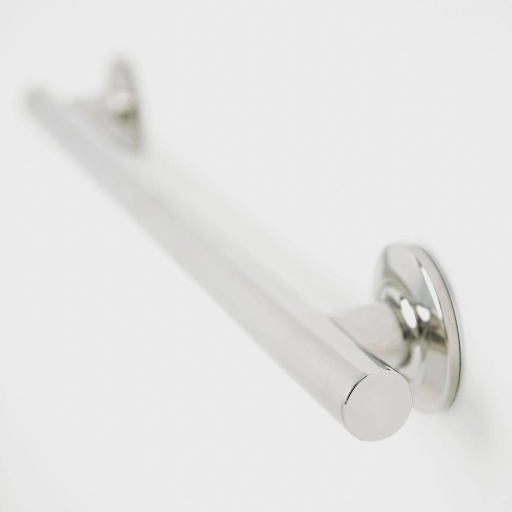 Matte Black 36-Inch Stainless Steel Wall Mounted Grab Bar