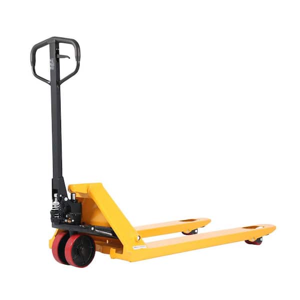 6,600 lbs. Industrial Heavy Duty Manual Pallet Truck 48 x 27 in. Fork Hand Pallet Jack 7.3 in. Lifting Height