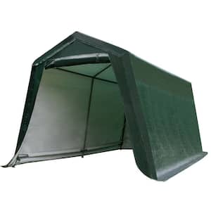 10 ft. x 10 ft. Patio Tent Carport Storage Shelter Shed Car Canopy Heavy-Duty Green