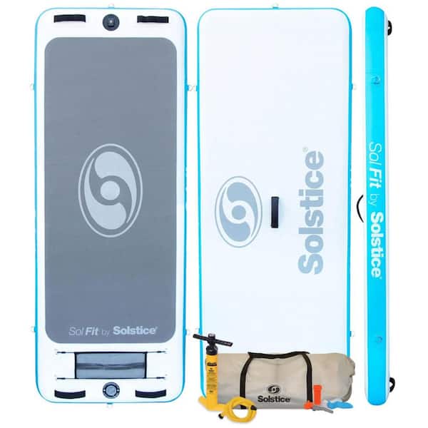 Solstice SolFit 94 in. Stand Up Paddle Board Aquatic Yoga Mat with Camera Mount