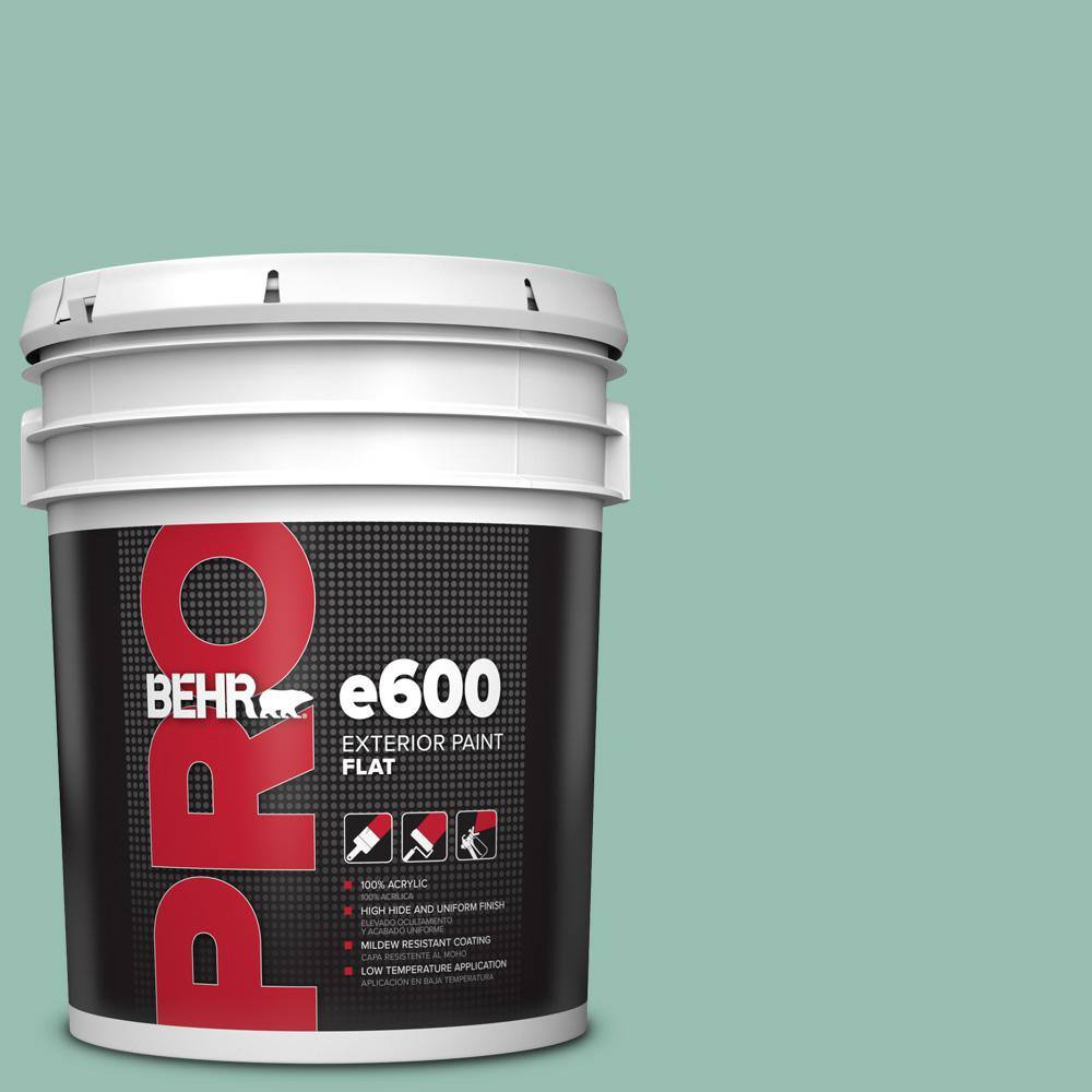 5 gal. #PPU12-07 Spring Stream Flat Exterior Paint price history on PriceWatchPro
