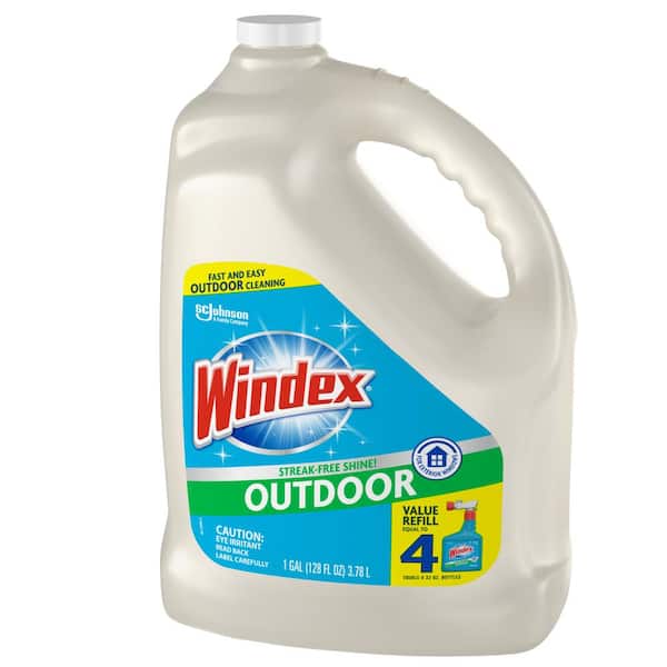  Windex Vinegar Multi-Surface Cleaner Refill, 2 L (5) : Health &  Household