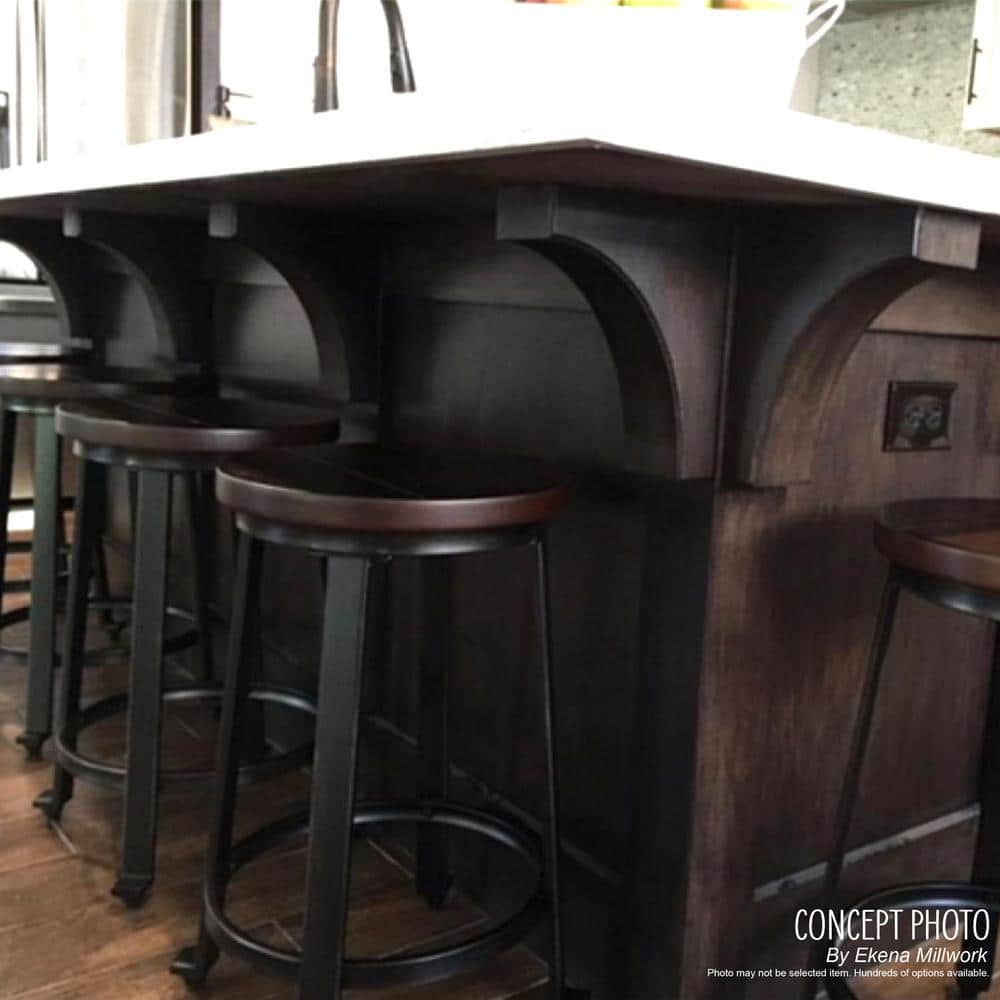 Bulwark 8.5" Rubberwood Decorative Corbel Bracket