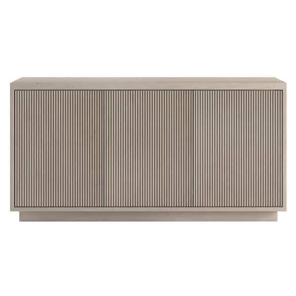 Kelsey 47.5 in. Alder White TV Stand Fits TV's up to 50 in.