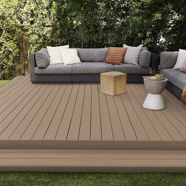 【COLOR iN ID】color wood sandal BEHR PREMIUM 5 gal. #SC-121 Sandal Solid Color Waterproofing