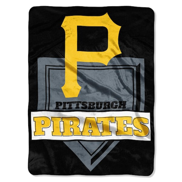 THE NORTHWEST GROUP Home Plate Pittsburgh Pirates Polyester Twin Knitted Blanket