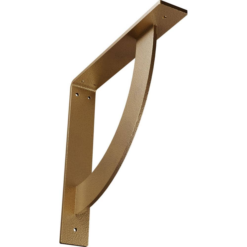 2 in. x 12 in. x 12 in. Steel Hammered Gold Bulwark Bracket price history on PriceWatchPro