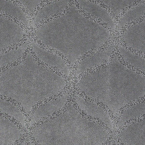 Lifeproof 8 in. x 8 in. Pattern Carpet Sample - Kensington - Color Hammerhead