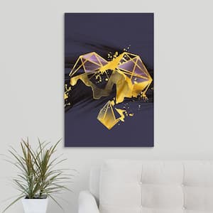 "Gold Rush" by Circle Art Group Canvas Wall Art