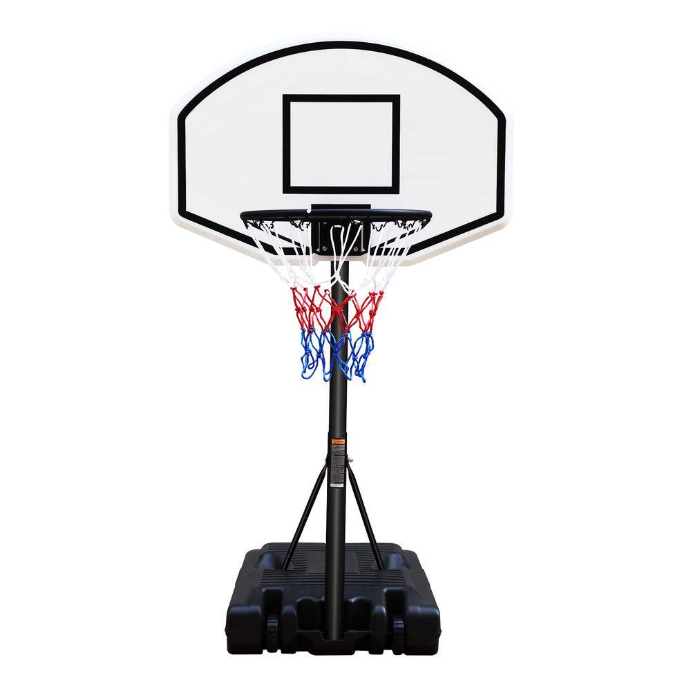 "3.1 ft-4.7 ft Portable Poolside Basketball Hoop System Basketball Hoop for Pool Height Adjustable with 36"" Backboard" price history on PriceWatchPro