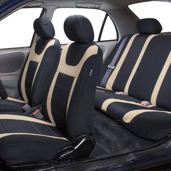 FRONT SEAT COVER MAT ARTIFICIAL LEATHER & FABRIC FITS HONDA CITY