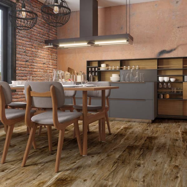 Take Home Sample - Chill Sandbar HydroStop Waterproof Click Floating Vinyl Plank - 20 mil 7 in. W x 6 in. L