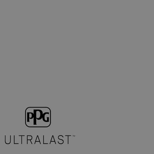 PPG UltraLast 5 gal. #PPG1001-5 Dover Gray Semi-Gloss Interior Paint and Primer