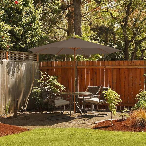 15ft double-sided extra large patio twin umbrella Alpha Joy 15ft Extra Large Outdoor Patio Double-Sided Umbrella with So main image 0